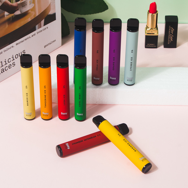 Dony ECO Plus 800puffs 3.2ml Disposable Custom Vapor Cigarettes 550mAh Battery 15 Flavors