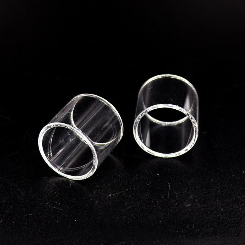 Transparent Flat Smooth Pyrex Glass Tube Various Color For Geekvape Product