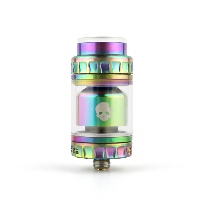 2ml 4ml Glass Tube Vape Atomizer Tank Dovpo Blotto Mini Rta Airflow Direct To Coils