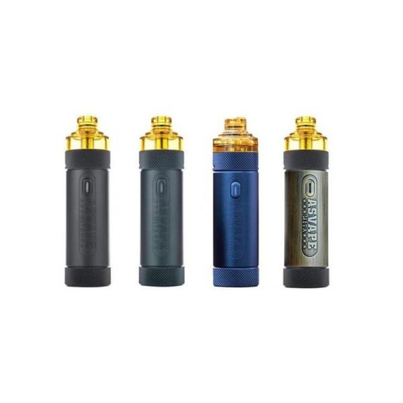 Asvape Hita 30w 1000mah Pod System Starter Kits Carbon Black Mech Rba Pod Kit
