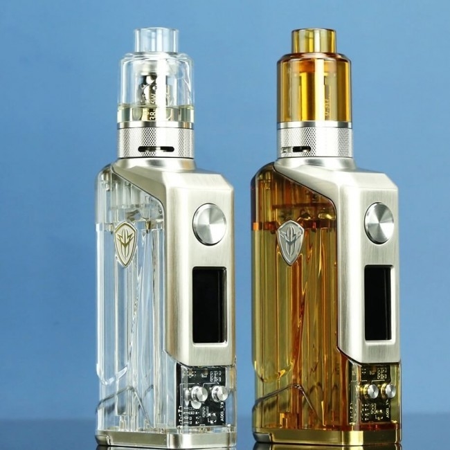 Jellybox 228w Tc E Cigarette Starter Kits 4.8ml Mesh Coil 18650 Battery Mod Kit