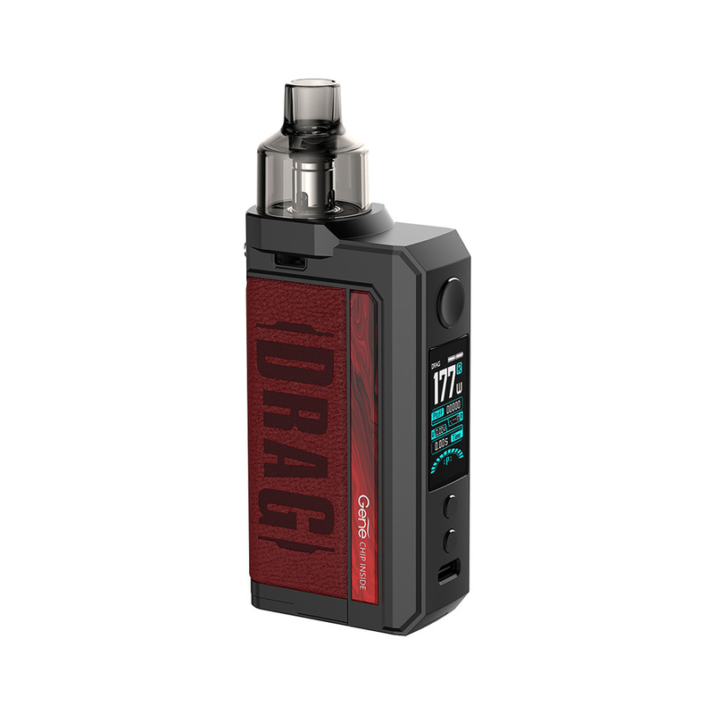Dual 18650 Pod Mod 177w Box Mod Kits Pnp Coils Voopoo Drag Max Vape