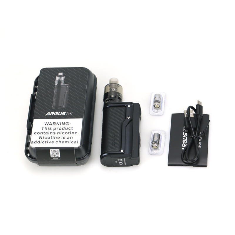 Argus Gt 160w Vape Mod Kits Dual 18650 Battery 4.5ml 2ml Tank Atomizer