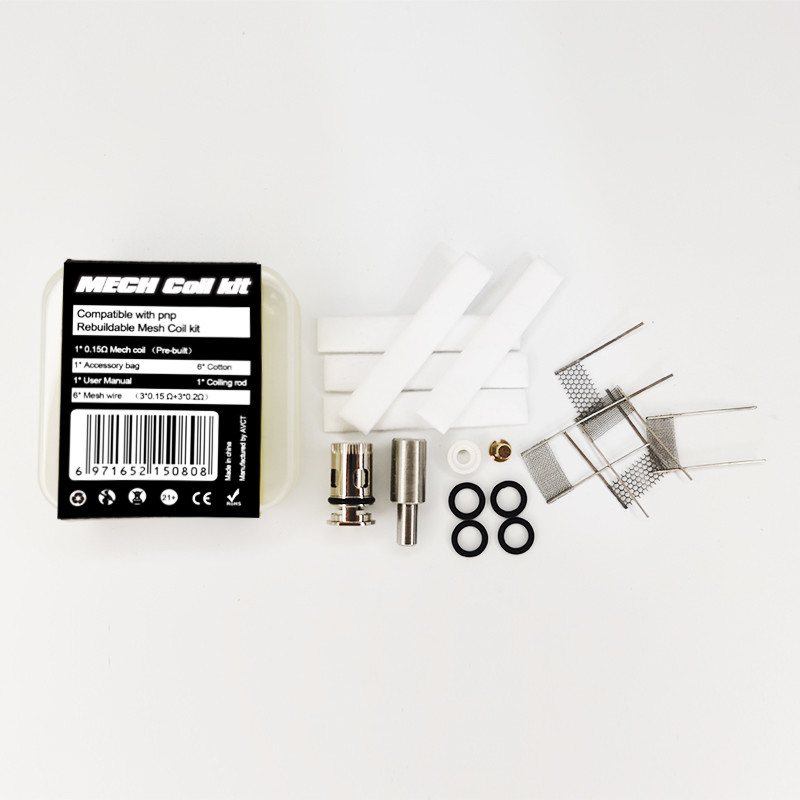 6 In 1 Voopoo Mesh Coil Kit Vape Coil Replacement Accessories Bag 28g