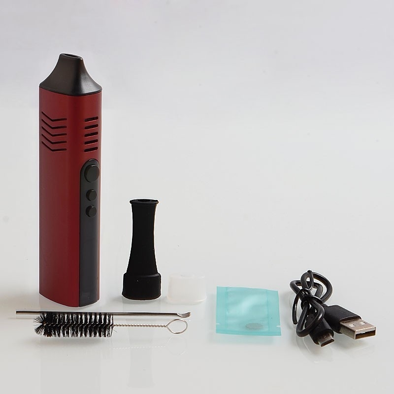 5V / 0.5A Hugo Vapor Conqueror 2600mah Dry Herb Vaporizer Kit Dry Herb Pen