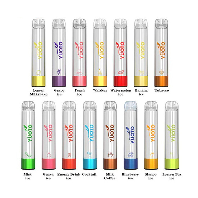 2000 Puffs 850mah 5ml Flavored Pod Vapes Yuoto Shine Pro Disposable Vape Kit