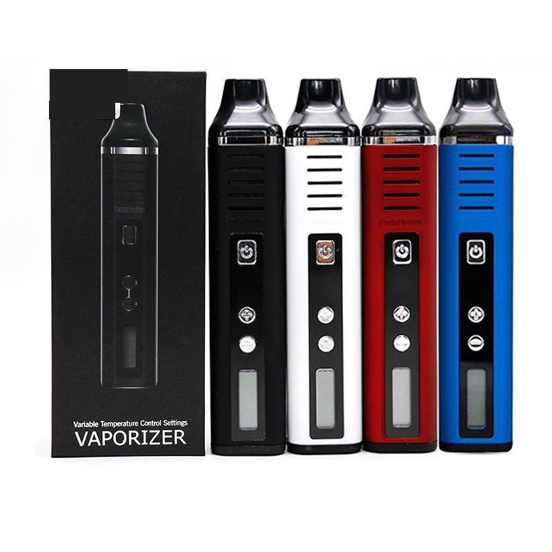 E Cigarette Dry Herb Vaporizer 2000mah Hugo Vapor Pathfinder 60 Seconds Fast Heating