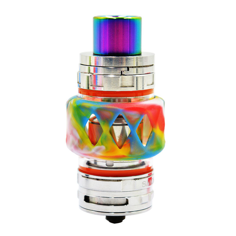 Food Grade Vape Silicone Ring / Silicone Rubber Bands Colorful 25mm Ecigarette
