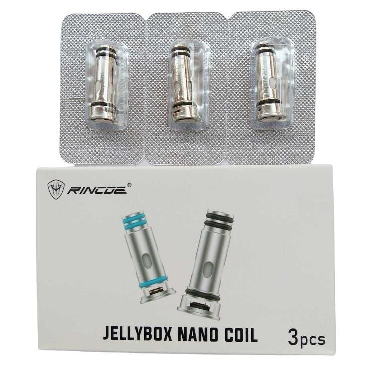 Lelote Jellybox Nano Replacement Coil For Rincoe Jellybox SE / Nano X / Air X Kit 1.0Ω / 0.5Ω