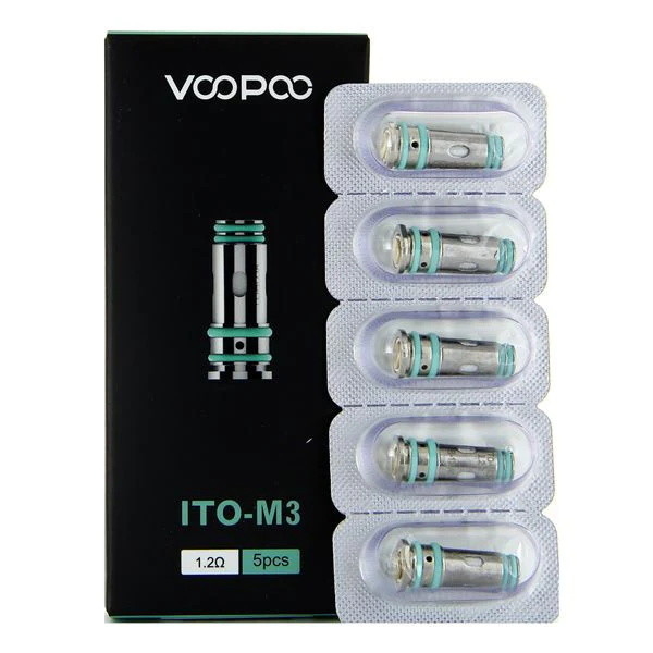 Voopoo ITO Coil 5pcs M0 M2 M3 Vape Coil Replacement For Doric 20 / Drag Q