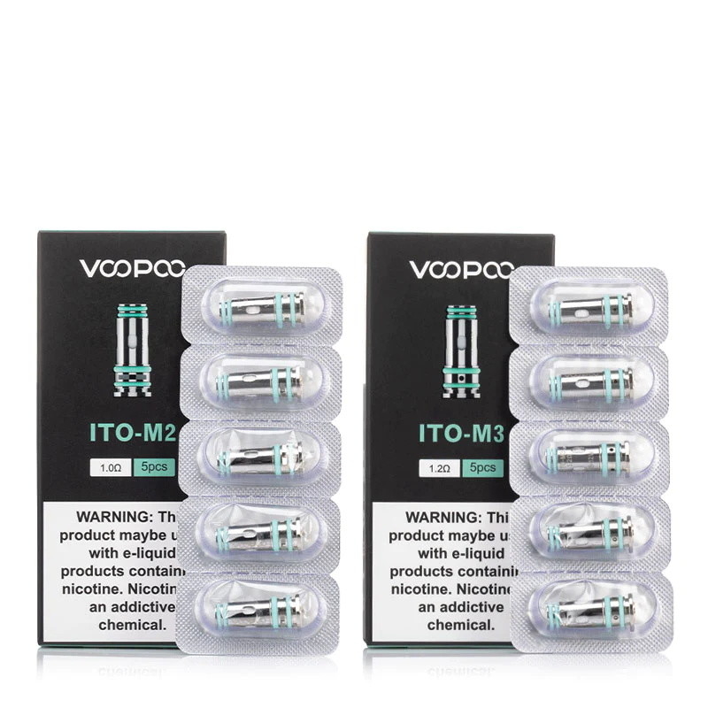 Voopoo ITO Coil 5pcs M0 M2 M3 Vape Coil Replacement For Doric 20 / Drag Q