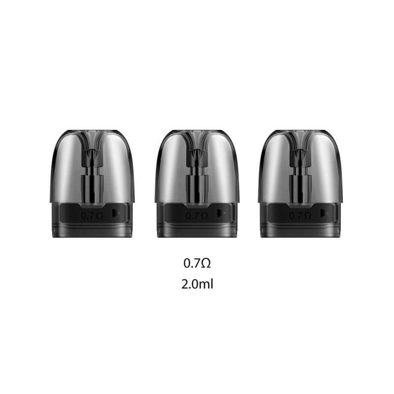 Lelote Voopoo Argus Pod Cartridge 2ml 0.7ohm 1.2ohm Side Filling Empty Pods