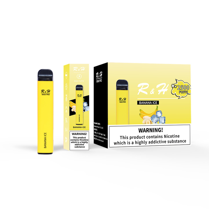 Disposable Pod Vapes Max Pro 8ml 950mah 2500 Puffs 1.3ohm Mesh Coil Disposable Kit