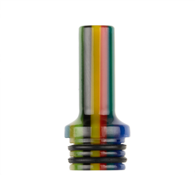 AS285 Resin Rainbow 510 MTL Custom Vape Drip Tips For Vape Pen Atomizer Cartridges
