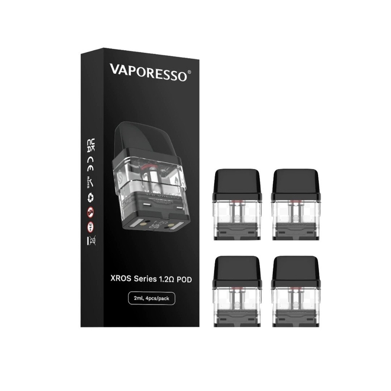 COREX Heating Empty Cartridge Vaporesso Pod Xros Series 1.2ohm 4pcs