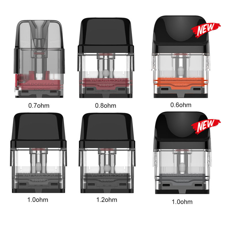 Vaporesso Xros Cartridge Pods 2ml 4pcs Standard TPD Version Compatible Xros Series Pod Kit