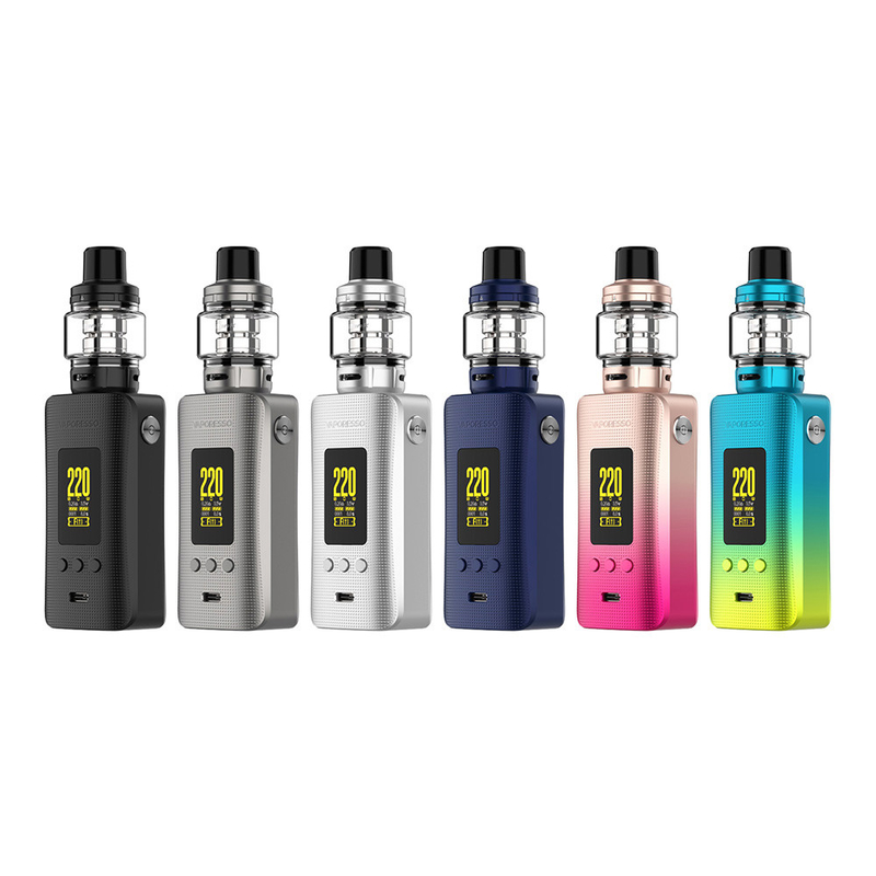 Vaporesso Gen 200W Box Kit 8ml ITANK / ITANK 2 GTi Coil Dual 18650 Battery