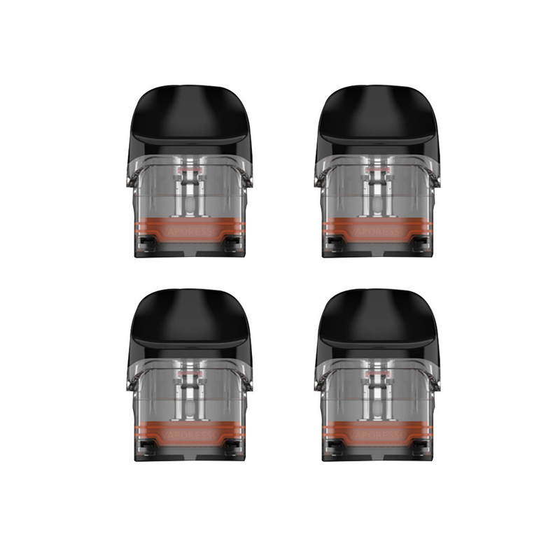 Vaporesso Luxe QS Empty Pod Cartridges 2ml 0.6ohm 1.0ohm 4pcs For Luxe QS Kit / Luxe Q Kit