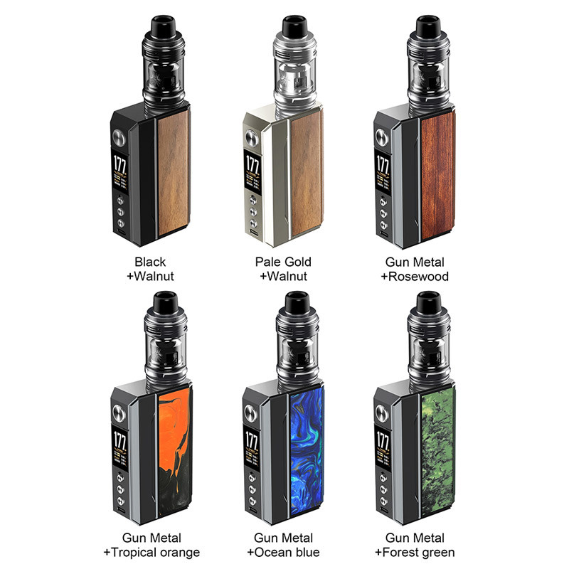 Voopoo Drag 4 Kit 177w 4ml 5.5ml For All Pnp Coils Uforce-L Tank Dual 18650 Battery Box Kits