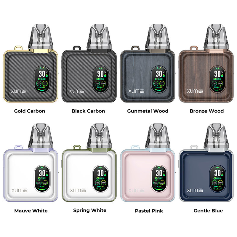 OXVA Xlim SQ Pro Pod Kit 2ml 1200mAh 0.4ohm/0.6ohm/0.8ohm/1.2ohm