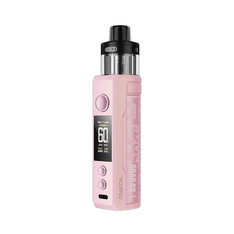 Voopoo drag s2  Pod Mod kit 60w with PnP X Cartridge DTL / MTL 2500mAh 5ml