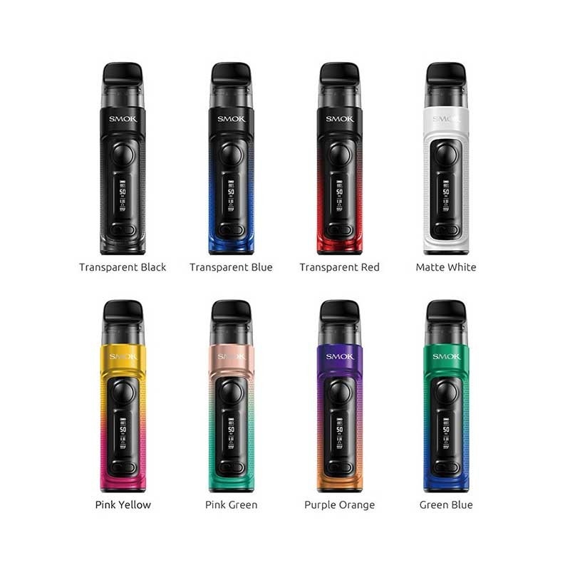 SMOK RPM C Pod Kit 1650mAh 2.5ohm RPM 2 Coil 4ml RPM C Pod Cartridge 50W Kits