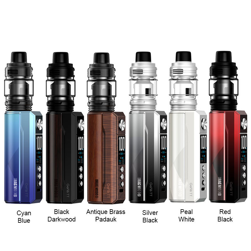 Voopoo Drag M100S Mod Kit 100w with PnP coil 5.5ml 0.5ohm Vape Kits