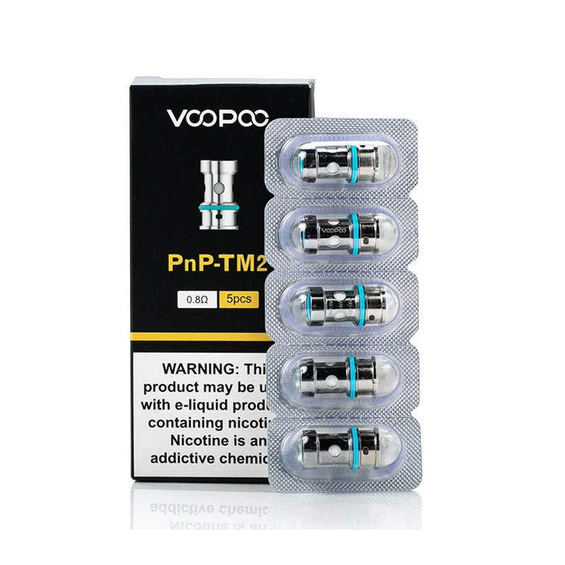 Voopoo PnP Replacement Coils 5pcs/pack for Drag Baby/Mini/2/S/X,VINCI Series Kit,Argus Pro,PnP 20/22,V.SUIT